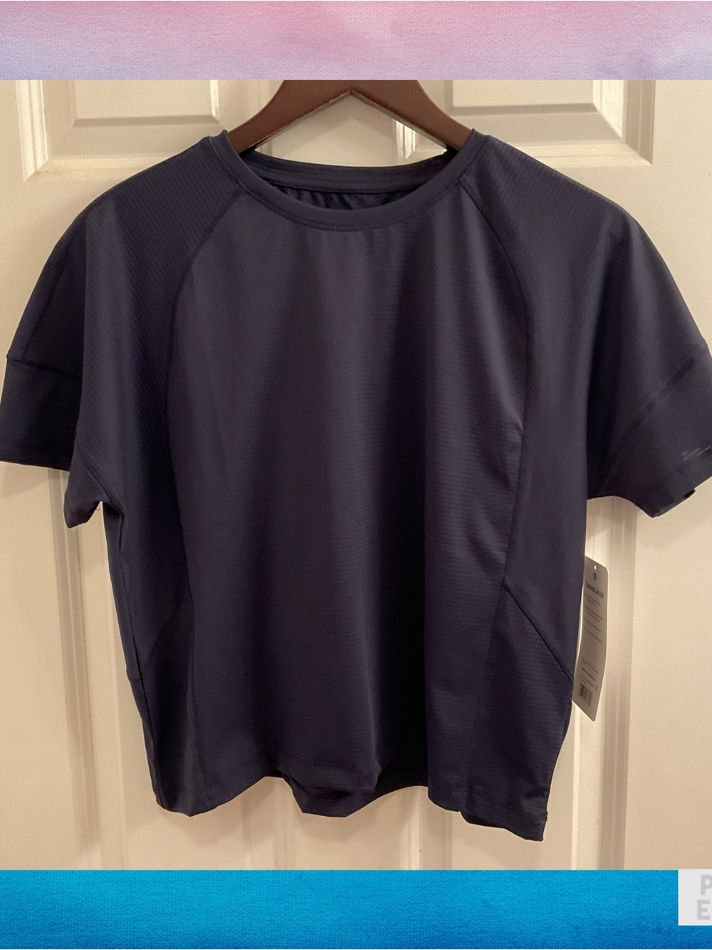 Layer 8 Training Day Tee - NWT - Size Small - Peacoat